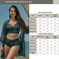thumbnail image 4 of MINTREUS Women Lingerie Set 3 Piece Bra and Panty Sets with Lace Kimono Robe Sleepwear Mesh Nightgown, 4 of 4