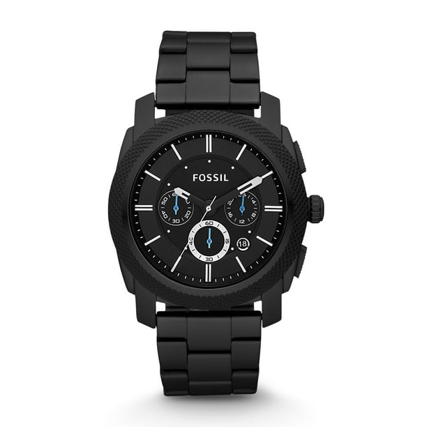 Fossil Men's Machine Black Stainless Steel Chronograph Watch (Style: FS4552)