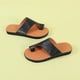 thumbnail image 4 of Pantuflas planas de mujer de talla grande de una línea de ocio de estilo británico diario de verano Wmkox8yii hj789, 4 of 8