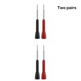 thumbnail image 1 of Baohd Pack of 4 Multimeter Test Probes Stainless Steel Factory Electricity Measuring Tip Tester Accessories Electrician, 1 of 6