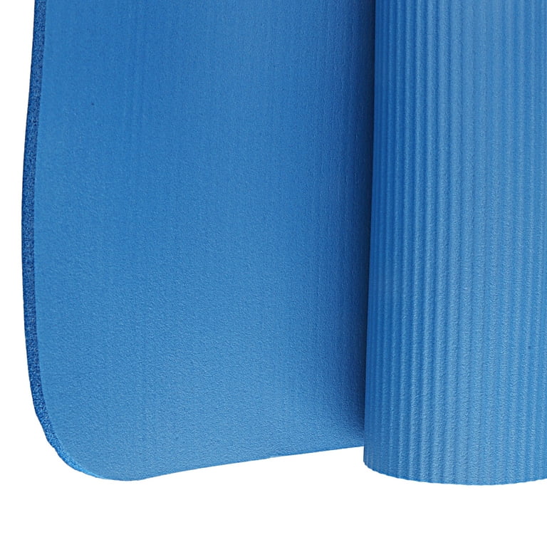 66FIT NBR Large Exercise Mat – Blue – Physiomart UAE