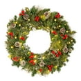 thumbnail image 7 of Christmas Garlands / Wreaths With Lights for Front Door, Material , Durability, Festive Holiday Decoration for Home, Wall, Indoor & Outdoor Use, Create Warm and Welcoming Environment, 1PC, 7 of 7
