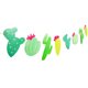 thumbnail image 3 of Juego de 12 globos de cactus, globos redondos de látex, guirnalda de cactus, fondo para cumpleaños infantiles, decoración de verano, bodas y fiestas tropicales., 3 of 7