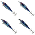 thumbnail image 1 of 4uds. Anzuelo para Jigging de calamar y camarón, herramienta de pesca nocturna con cebo Artificial brillante de 5,5g (estilo E), 1 of 2