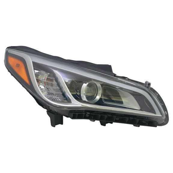 TYC HID Headlight Front Lamp Right Passenger for 15-16 Hyundai Sonata Fits 2015 Hyundai Sonata