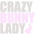 thumbnail image 2 of CafePress - CRAZY BUNNY LADY Mug - 11 oz Ceramic Mug - Novelty Coffee Tea Cup, 2 of 3