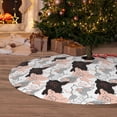 thumbnail image 6 of Sikiie Pigs 30-48 inches {designName} Print Christmas Tree Skirt Snowman Xmas Tree Skirt with Edge Christmas Decorations for Holiday Party36", 6 of 7