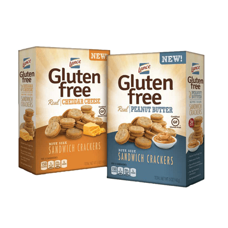 Lance Gluten Free Peanut Butter and Cheese Sandwich Crackers, 5 Oz, 4 (Best Grilled Cheese Sandwich)