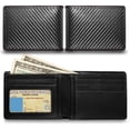 thumbnail image 3 of Ford F-150 Black Real Carbon Fiber Leather RFID Blocking Bi-fold Wallet, 3 of 5