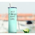 thumbnail image 2 of Best Aunt Ever Gifts Mother''s Day Gifts for Aunt Auntie from Niece Nephew 20oz Travel Cup Aunt Auntie Birthday Christmas Presents Best Auntie Bday Green Tumbler Gift Set With Lid Straw Keychain, 2 of 6