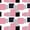 Geometric 05, variant on Manfei Modern Geometric Block Twin Comforter Sets, Abstract Square Art Bedding Set, Pink Black Gray, Black Reversible 2 Pieces, 1 Comforter and 1 Pillowcase