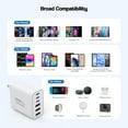 thumbnail image 4 of Cargador de pared Kruidvat de 65W con 6 puertos USB-C de carga rápida, 4 of 4
