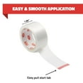 thumbnail image 4 of Simply Cool Packing Tape 18 Rolls, Clear Heavy Duty Shipping & Packaging Tape for Boxes, Moving, Mailing & Storage – Strong, 1.88” Wide x 60 Yards Per Roll, 1080 Yards Total, 4 of 7