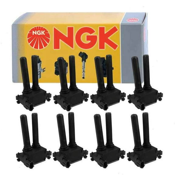 8 pc NGK Ignition Coils compatible with Dodge Magnum 5.7L 6.1L V8 2006-2008