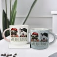 thumbnail image 4 of Coolnut 2 PCS 400ML Ceramic Coffee Mugs for Men Women, Funny Cartoon Dogs Great Cup for Cocoa, Tea, Office, Home, Engagement Gifts, 4 of 7