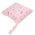 thumbnail image 1 of Senjay Cloth Bag, Washable Cartoon Pattern Double‑layered Pockets Storage Bag For Travel For Cosmetic Bag, 1 of 8