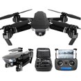 thumbnail image 1 of Quadcopter Drone with Camera Real-time Video, WiFi Quadcopter with 120deg; FOV 4K Camera Foldable Drone -18 Minutes Flight time, Altitude Hold, one-Button take-Off/Landing, (1 Batte, 1 of 7