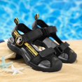 thumbnail image 4 of Boys Sandals Closed Toe Toddler Sport Sandals Little Kid Summer Shoes for Big Kid Walking Hiking Outdoor Yellow, 4 of 5