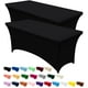 thumbnail image 1 of Manteles Utopia Kitchen de Spandex Pack de 2 [120x75x75 cm, Negro], 1 of 9