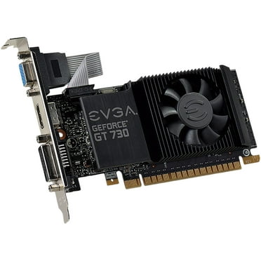 EVGA NVIDIA GeForce GT 730 Graphic Card, 1 GB DDR3 SDRAM, Low-profile