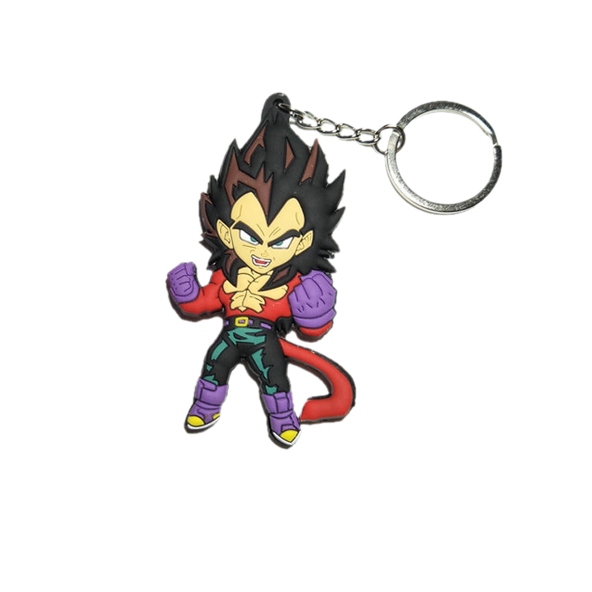 Hot Anime Dragon Ball Z Super Saiyan 1 Acrylic Key Ring Pendant Keychain Gift 
