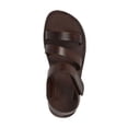 thumbnail image 3 of Jared - Leather Velcro Strap Sandal - Mens Sandals, 3 of 8