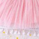 thumbnail image 3 of Gibobby Mameluco polar Conjunto de diademas de vestido de princesa de tul con estampado de lunares para niñas pequeñas(Rosa, 18-24 Meses), 3 of 5