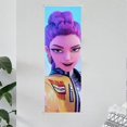 thumbnail image 5 of K-Pop Demon Hunters Satin Fabric Banner 40x120cm Waterproof Party Decor, 5 of 5