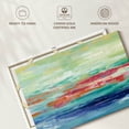 thumbnail image 6 of Elephant Stock California Surf Wall Art - Horizontal Canvas Wall Art - Living Room Wall Decor - Abstract Canvas - Turquoise And Blue Decor By Silvia Vassileva - 39" x 26", 6 of 8