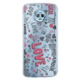 thumbnail image 1 of Funda Para Moto G6 Corazones Love, Uso Rudo, InstaCase Protector para Moto G6 Antigolpes, Case Corazones Love, 1 of 4