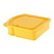 thumbnail image 2 of Caja para sándwiches, pan tostado, golosinas portátiles para verduras, bocadillos para el hogar, bento Amarillo, 2 of 9
