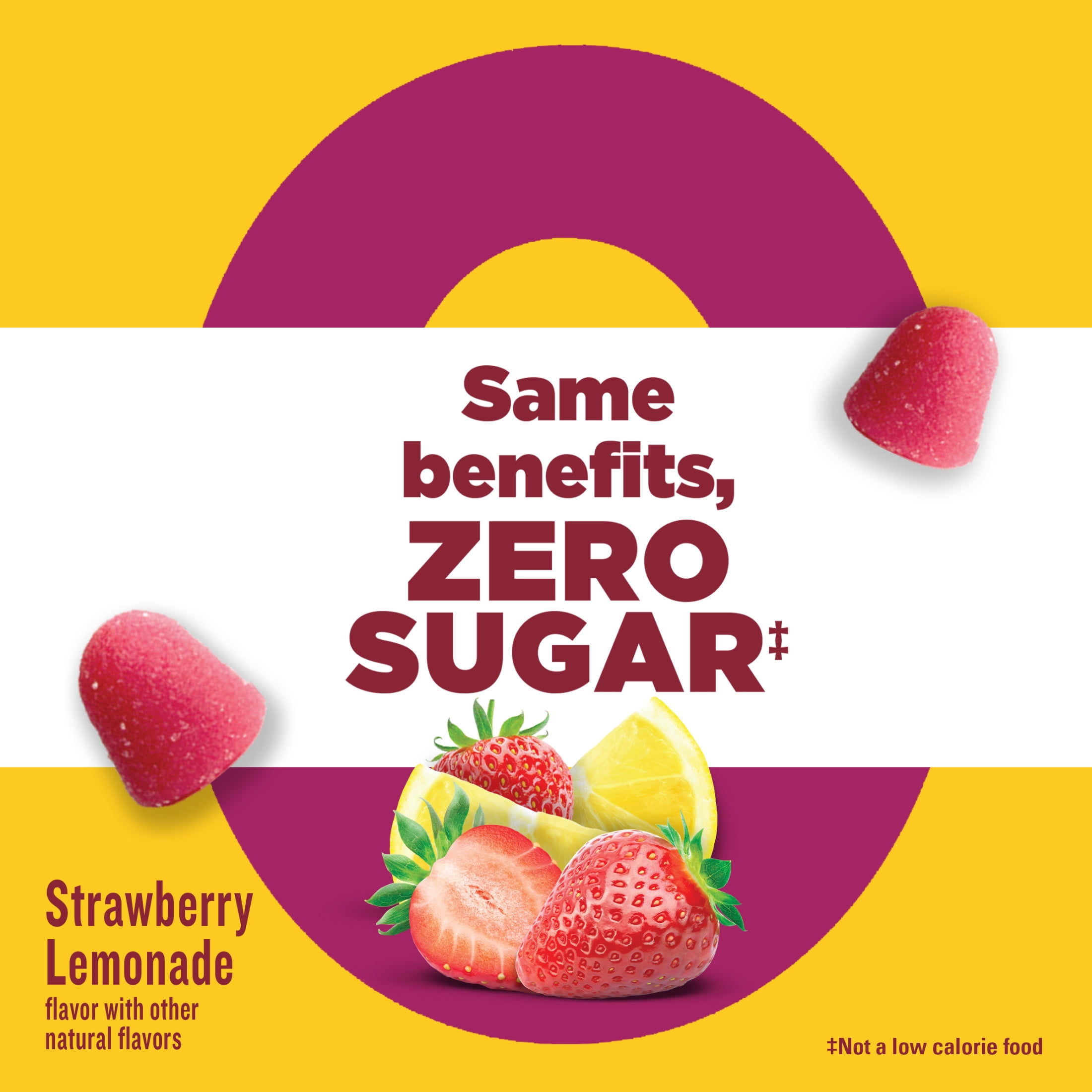 (3 pack) Nature Made Zero Sugar Women's Multivitamin Gummies, Sugar Free Gummies, 96 Count