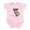 Petal Pink, variant on CafePress - Koala Infant Bodysuit - Baby Light Bodysuit, Size Newborn - 24 Months