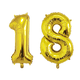 thumbnail image 5 of globos de helio de aluminio dorados, plateados y negros de 32 pulgadas con números 16, 18, 30, 40, 50, 60, 70, 80 y 90, suministros de decoración para fiestas de feliz cumpleaños, 5 of 5