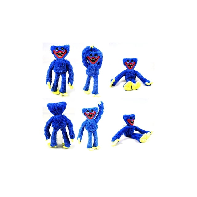 Peluche Poppy Playtime Huggy Wuggy 40 cm azul y rosa