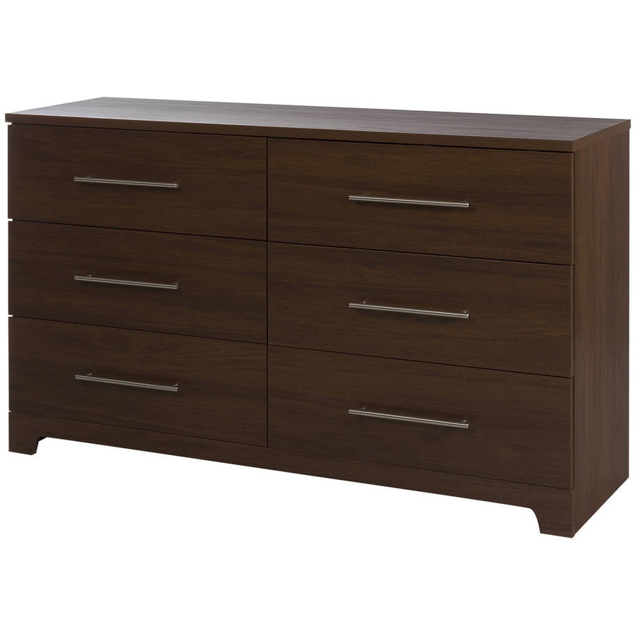 South Shore Primo 6Drawer Double Dresser, Multiple