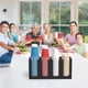 thumbnail image 5 of Dispensador organizador de vasos WINFFOR desechable con 4 compartimentos, 5 of 9