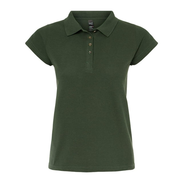 M&O 7600 Polo Ringspun pour Femmes