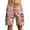Red_002, variant on CIENVNSTG Men's Multi-Pocket Washed Cotton Cargo Shorts, Loose Fit Knee-Length Casual Shorts with Drawstring Hem Green L