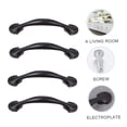 thumbnail image 4 of WHAMVOX 4 Pcs Black Knobs For Cabinets And Drawers Retro Style For Drawers, 4 of 8