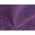 thumbnail image 4 of Ambesonne Eggplant Quilted Bedspread Set 3 Pcs, Vintage Purple Mandala, King Size, Purple, 4 of 5