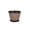 Brown, variant on Retro Faux-Ceramic Rectangular Breathable Plastic Planter Specially for Balcony Use, Hollow Breathable Structure, Large-Capacity Pot for Household Vegetable Planting & Indoor Flower Cultivation