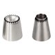 thumbnail image 2 of Boquilla de glaseado de acero inoxidable, boquilla de crema para decoración de pasteles, punta de pastelería, herramientas para pasteles con fondant, accesorio para hornear Worallymy JD713617707, 2 of 5