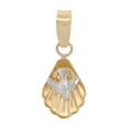 thumbnail image 1 of Medalla Espíritu Santo Concha 1.1 Cm Oro Sólido 10k, 1 of 6