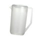 thumbnail image 4 of Jarra con escala, tetera para té helado, recipiente versátil para jugo, jarra de agua para refrigerador, catering, restaurante, limón, agua, leche 2400 ml transparente, 4 of 8