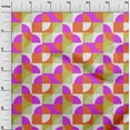 thumbnail image 3 of oneOone Silk Tabby Purple Fabric Geometric Craft Projects Decor Fabric Printed By The Yard 42 Inch Wide, 3 of 4