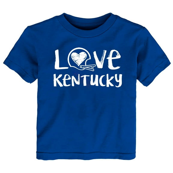 Future Tailgater Chalk Art Love Infant Toddler Youth T-Shirt for Kentucky Fans