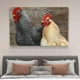 thumbnail image 4 of Village Chicken Canvas Poster Bedroom Decor Sports Landscape Office Room Decor Gift,Frame-style,12x18inch(30x45cm), 4 of 8