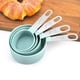 thumbnail image 4 of Wartleves Juego de 4 tazas y cucharas medidoras de acero inoxidable para hornear, utensilios de cocina, 4 of 7
