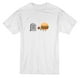 Drôle Rip Diet Burger Graphique T-shirt Blanc pour Hommes – image 1 sur 1